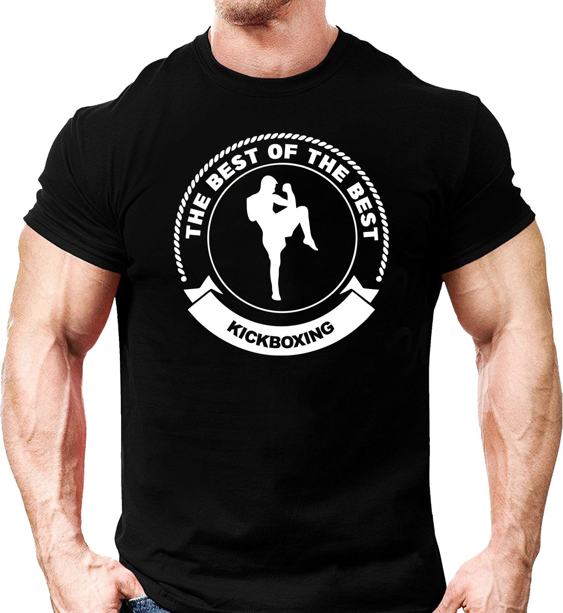 Kick Boxing T-shirt 100% cotton Boxing Kickboxing Gym Training