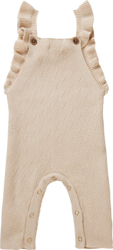 Noppies Girls Dungaree Chantilly Combishort pour Filles - Whitecap Grey - Taille 68