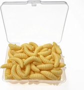 Kunstaas wormen - 100 stuks - Snoekbaars - roofvissen - hengelsport