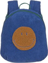 Lässig Sac à dos pour enfants Tiny Backpack Cord Little Gang Smile Blue
