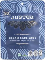 Justea | Navulverpakking Cream Earl grey | Losse thee | 60 gram