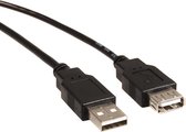 Mannelijke-Vrouwelijke USB 2.0 Maclean MCTV-745 - Universele USB-kabel met A-A-aansluitingen voor het aansluiten van USB-apparaten