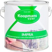 Koopmans Impra - Transparant - 2,5 liter - Zwart