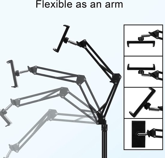 Ayarlanabilir Tablet Stand Göz Seviyesi Masaüstü IPad Home Office Için IPad Sahi