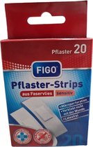 Figo waterafstotende pleister - 20 stuks Sensitive