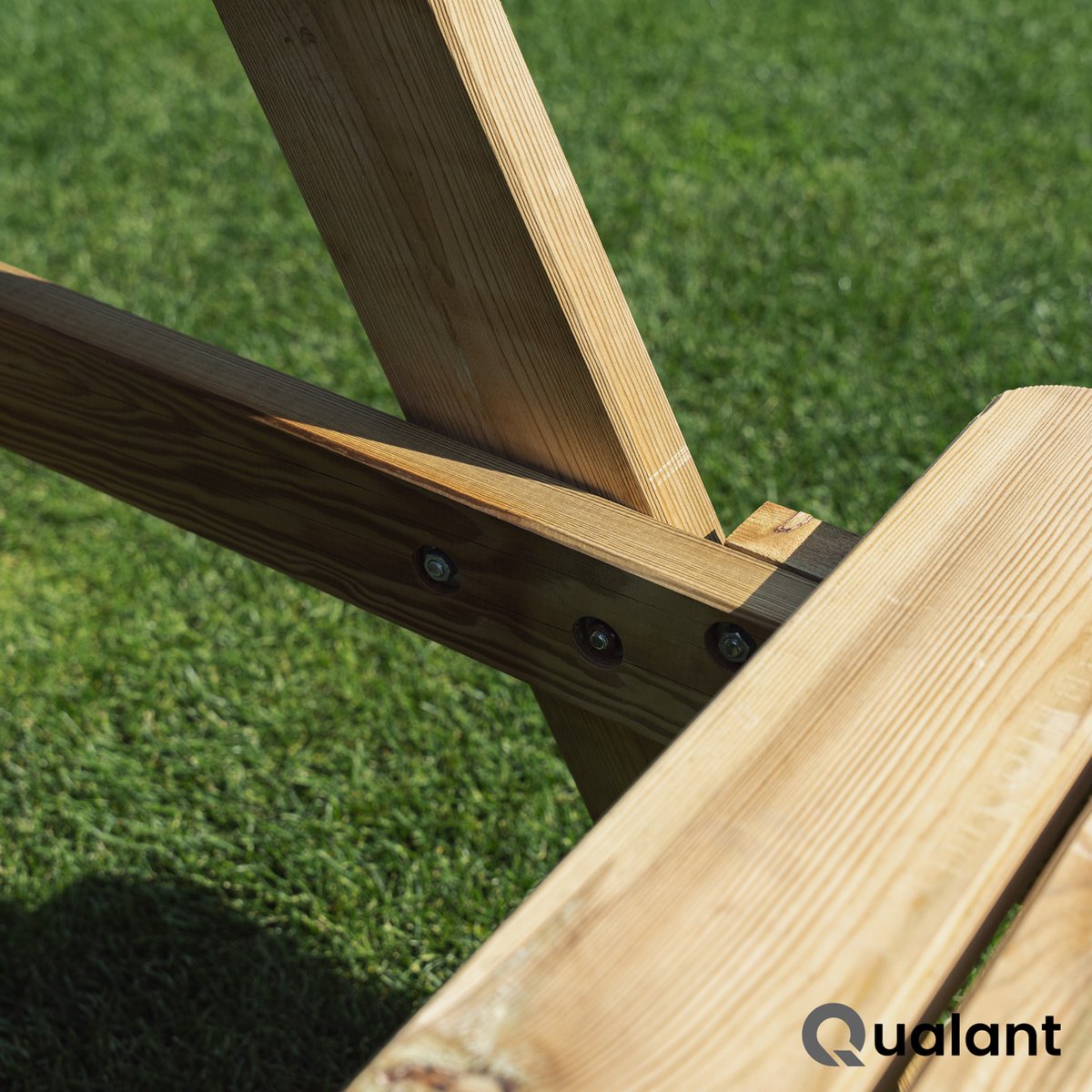 Picknicktafel DeLuxe | Geïmpregneerd | 180 cm | Tuintafel 6 personen thumbnail 4