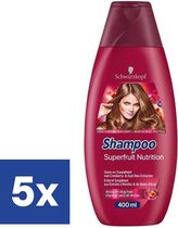 Schwarzkopf Voedende Shampoo Superfruit - 5 x 400 ml