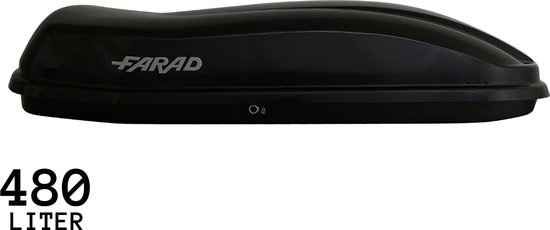 Dakkoffer Farad Marlin N6 - 480L zwart/glans