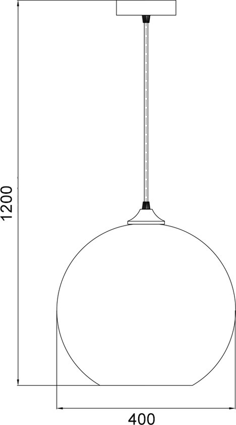 ROGODO Pendel Koper/Roze 40cm 1x E27