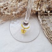 Herken je wijnglas - glasmarker - Butterfly wine - wijnglasringen - wijnglas - kadotip
