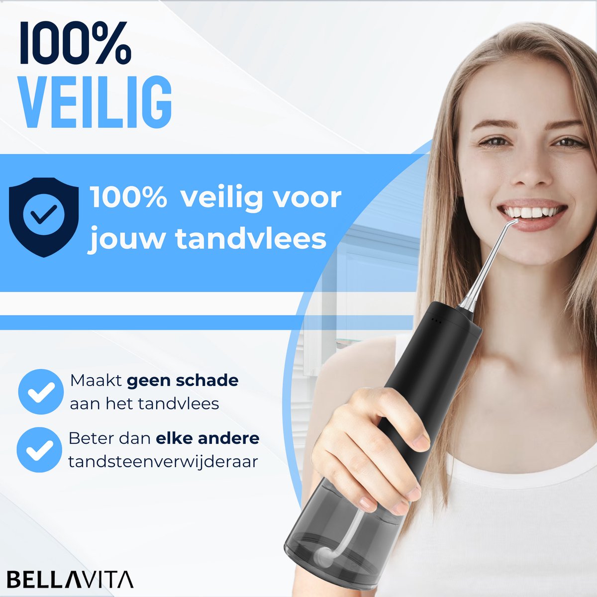 BELLAVITA Waterflosser - Draadloos thumbnail 5