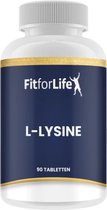 Fit for Life L-Lysine - Aminozuur - Verrijkt met zink - Vegetarisch en veganistisch - Geschikt voor zwangerschap - 90 tabletten - 1000 mg per tablet