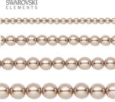 Swarovski Elements, 100 pièces de perles Swarovski , 4 mm, bronze (5810)