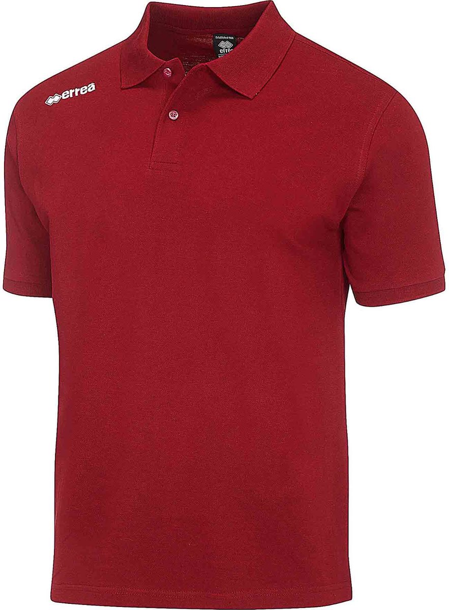 Errea Team Colour 2012 Mc Ad Bordeaux Polo - Sportswear - Volwassen