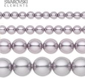 Swarovski Elements, 100 stuks Swarovski Parels, 4mm, mauve (5810)