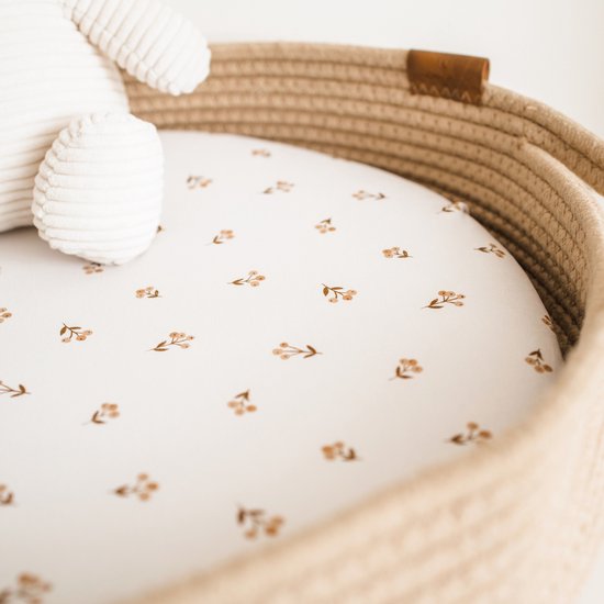 Little Moon Matrashoes van Biologisch Katoen - Matrashoes Verschoonmand - Winter Berries — afbeelding 3