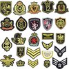 Geel, Zwart, Rood, Luchtmachtlogo - Badge