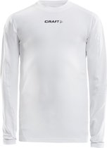 Craft Pro Control Compression Long Sleeve Jr 1906860 - White - 134/140