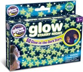 The Original Glowstars - Glow-in-the-dark maan en sterren 60 stuks - om een magische nachtelijke hemel na te bootsen - geweldig voor kinderen 3+ leeftijd