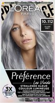 L'Oréal Paris Préférence Vivids 10.112 - Silver Grey Soho - Permanente Haarkleuring