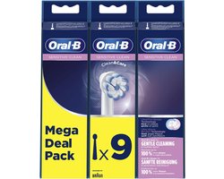 Product afbeelding van Oral-B Sensitive Clean opzetborstels - 9 stuks