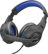 Trust GXT 307B Ravu - Gaming Headset voor PS4 en PC - Zwart/Blauw