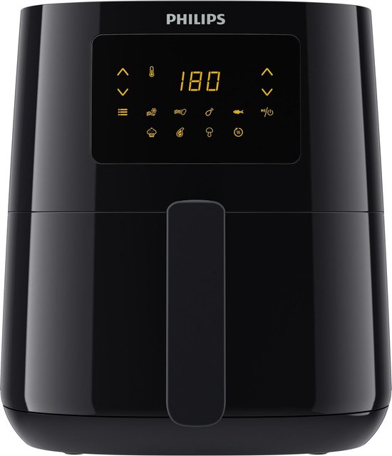 Foto: Philips airfryer essential hd9252 90 hetelucht friteuse digitaal display