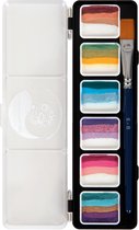 PXP Professional Colours by Ilse Kusters Fairy Tale Palette one stroke palet 6 x 6 gram