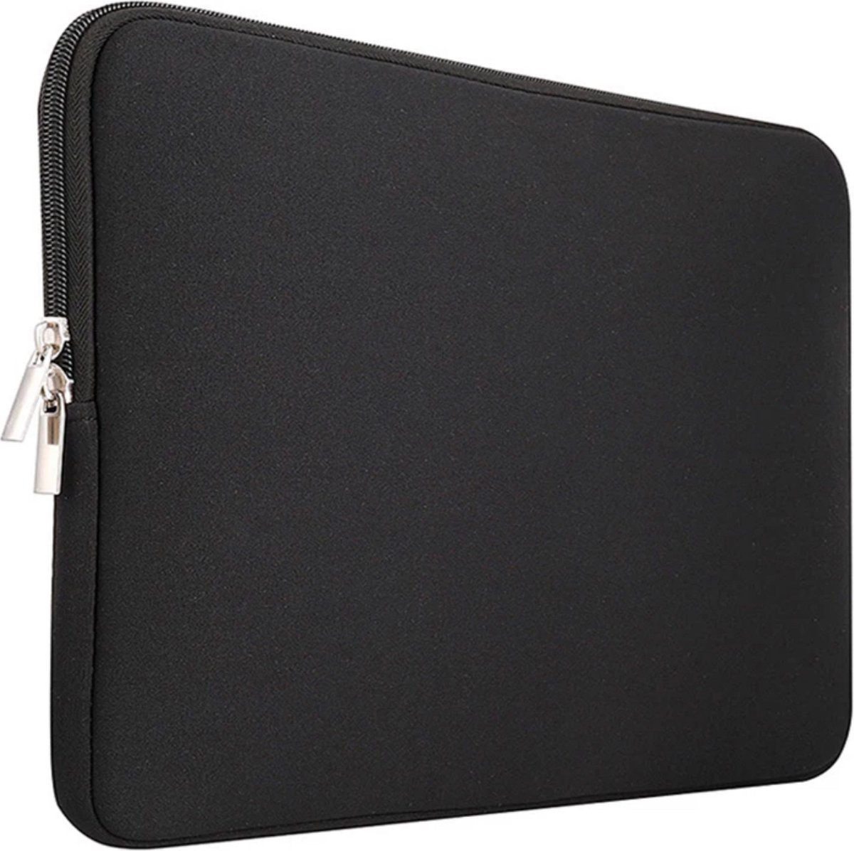 OXILO Laptophoes 15 inch Zwart - Sleeve met ritssluiting - SoftTouch - OXILO