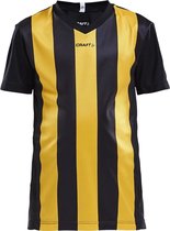 Craft Progress Jersey Stripe Jr 1905584 - Black/Sweden Yellow - 158/164