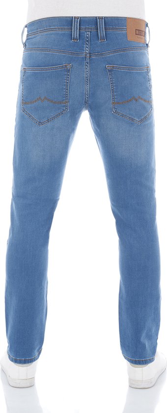 Mustang Jeans pour hommes Real X Oregon Tapered K tapered Blauw 38W / 36L