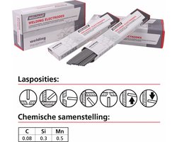 Weldkar Laselektrode WK E 6013 S - Ø 3.25 x 350 mm - 2kg