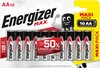 Energizer Max AA LR6 Alkaline Batterij 10 stuks