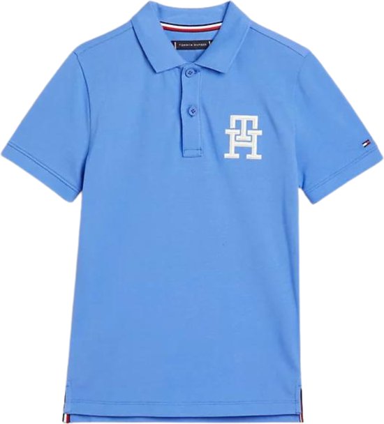 Tommy Hilfiger MONOGRAM POLO S/ S Polo Garçons - Blue - Taille 12