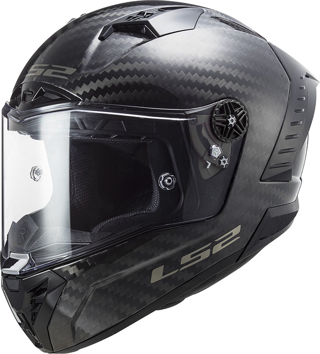LS2 Ff805 Thunder Gloss Carbon-06 2XL - Maat 2XL - Helm