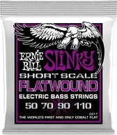 Ernie Ball EB2817 50-110 Flatwound - Snarenset voor 4-string basgitaar