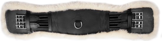 Selle de dressage Horka Singel 60 Cm Cuir/ peau de mouton Zwart