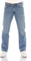Mustang Heren Jeans Broeken Big Sur regular/straight Fit Blauw Volwassenen Denim Jeansbroek Spijkerbroek heren