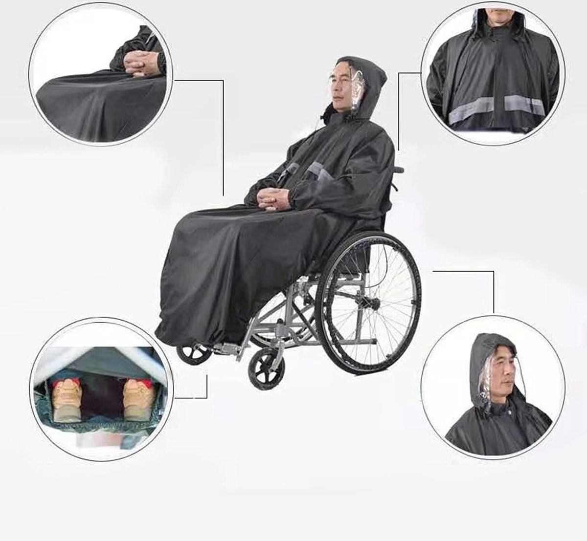 Goedkoopste Rolstoeldeken Voor Warmte En Comfort - rolstoelzak, rolstoel, voetenzak, warm gevoerde instapzak voor rolstoelgebruikers, poncho voor rolstoel