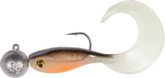 Fox Rage Loaded Softbait Ultra UV Micro Grub Tail 4cm 3g haak 4 (4 pcs) Mixed Colours van Fox — afbeelding 2