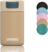 Kambukka Olympus Thermosbeker 300 ml - makkelijk reinigen - lekvrije Koffiebeker - RVS - Latte