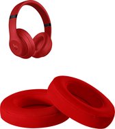 Oorkussens geschikt voor Beats By Dr. Dre Studio 2.0/3.0 wireless - Koptelefoon oorkussens voor Beats Studio rood