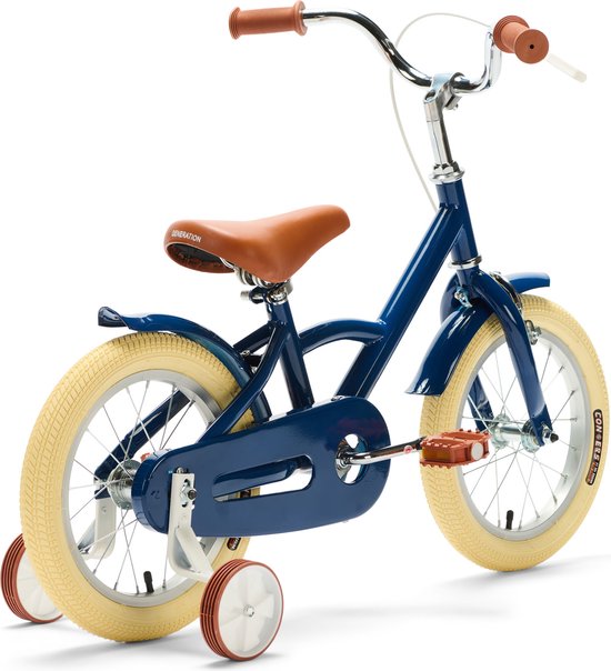 Generation Classico Kinderfiets 14 inch - Blauw - Fiets voor kinderen van 3 tot 5 jaar van Generation — afbeelding 3