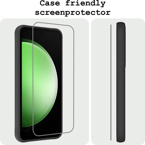 Protecteur d'écran en Tempered Glass Samsung Galaxy S23 FE - Verre de protection d'écran en Glas pour Samsung S23 FE - 3 pièces