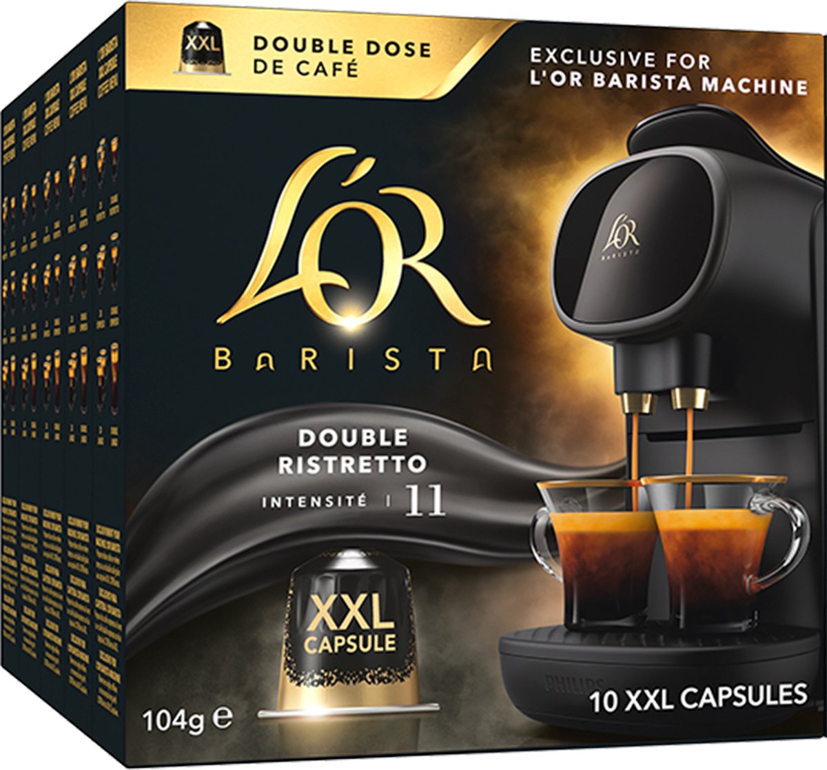 Café L'Or Espresso Ristretto 20 capsules 20 Stuk bij Bonnet Office Supplies