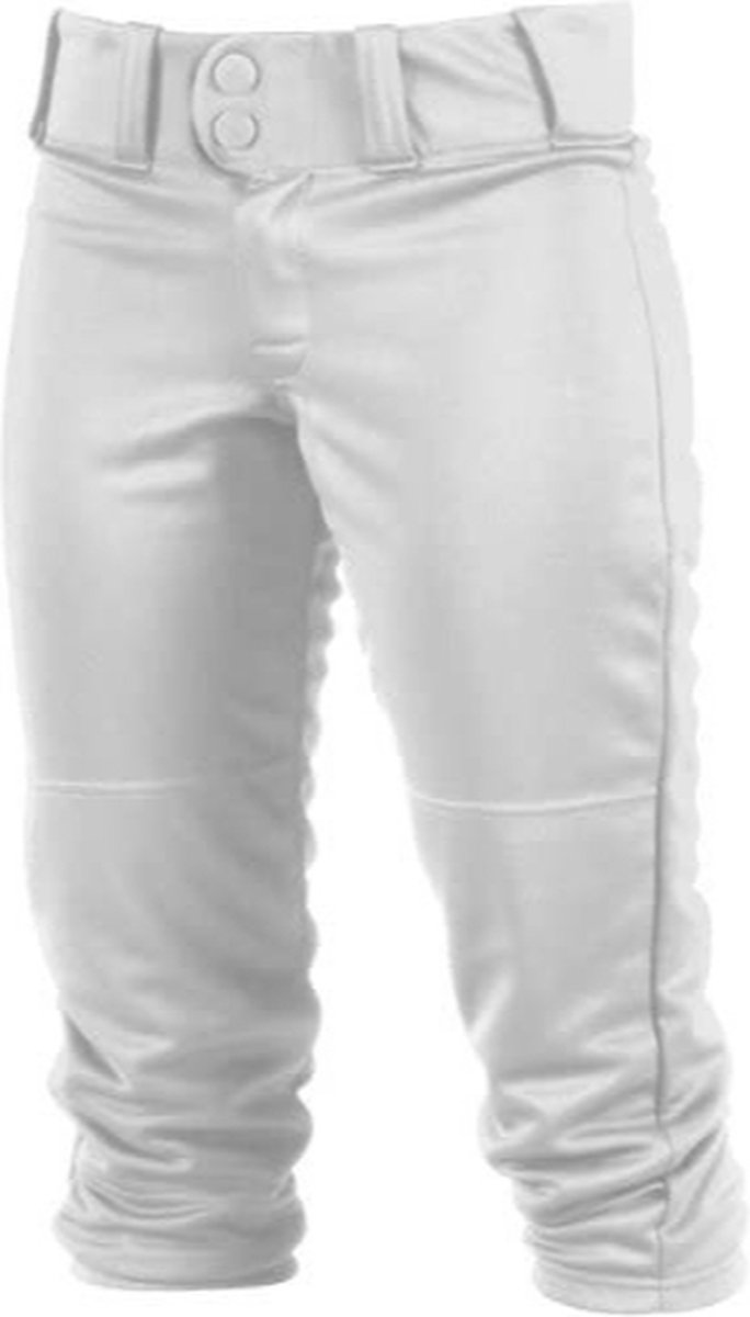 Worth WB150 Women's Low-rise Belted Pant XL White
