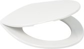 Plieger Start Toiletbril – Wc Bril Wit Thermoplast – Wc Brillen met Deksel – Kunststof Bevestiging