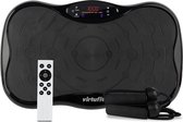 VirtuFit Fitness Trilplaat - Fitness Powerplate - 6 trainingsprogramma's - 99 snelheidniveaus - Trainingsapparatuur voor uithoudingstraining