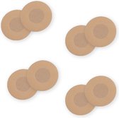 Teep Nipple Non Tissé – Patchs pour Mamelons – Autocollants pour Mamelons – Couvre-Mamelons – Rose Clair – 6cm