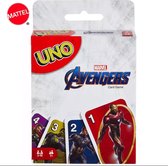 UNO Avengers - Jeu de cartes - Anglais - Enfants - Adultes - Cadeau